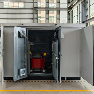 Subestación Prefabricada Tipo Caja 11KV 33KV 500KVA 800KVA 1000KVA Sistema de Transformador de Potencia Compacto Industrial para Exteriores - Product Image 1