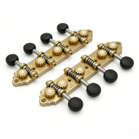ISO9001 Certified Stainless Steel Guitar Tuner Knobs-CNC Machined for Machining Wire EDM Broaching 4-String Tuning Pegs