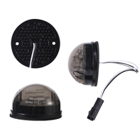 10 pièces 73 + 95mm Kit pour Land Rover Defender 1990-2016 avant arrière arrière feux latéraux antibrouillard lentille Kit complet de mise à niveau de lampe à LED
