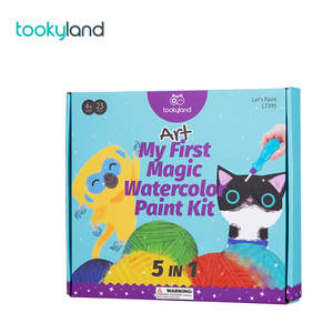 ชุดระบายสีน้ำมหัศจรรย์สำหรับเด็กแปรง<span class=keywords><strong>วาด</strong></span><span class=keywords><strong>ภาพ</strong></span>และ<span class=keywords><strong>วาด</strong></span><span class=keywords><strong>ภาพ</strong></span>สำหรับเด็กปลอดสารพิษ - Product Image 2