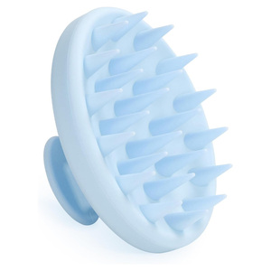 Cepillo de Silicona de Lujo para el Cuidado del Cuero Cabelludo, Masajeador Manual con Láser para el Cabello, Cepillo para Champú para Cabello Seco - Product Image 1