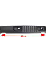 Pour Jeep Wrangler JL 2018-2024 : Grille de ventilation de capot, guide d'eau de pare-brise, plaque de protection de base de pare-brise, fabriqué en Chine
