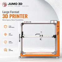 Imprimante 3D grand format JUMO 1000mm x 1000mm, extrusion industrielle par vis à pellets FGF, traitement de granulés recyclés, capacité 500g/h