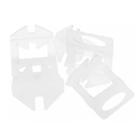 Système de nivellement de carreaux de céramique réutilisable de 1mm avec accessoires d'espacement 1/8 Clips pour système de nivellement de carreaux