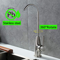 304 acier inoxydable mitigeur cuisine filtre robinet RO eau potable robinet d'eau