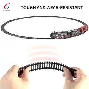 Chengji-Tren Eléctrico clásico de simulación de estilo Retro, juego de tren eléctrico de Navidad, juguete eléctrico clásico para fumar - Product Image 3