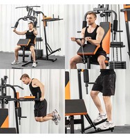 Appareil de musculation multifonctionnel pour la maison, équipement de fitness pour la maison, salle de sport à domicile à trois stations