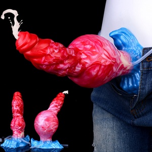 NNSX Godemiché Gonflable Multifonctionnel et Éjaculant, Pénis Monstrueux, Pénis Animal, Pénis Artificiel Fantaisie, Godemiché Gonflable - Product Image 1