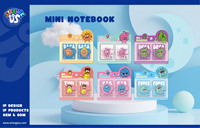 Ensemble de mini-carnets Strange Us Monster, mignons et kawaii, avec fermeture magnétique, lot de 2, bloc-notes de poche, emballage blister |   Rechercher des Agents Exclusifs Mondiaux