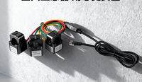 Transformador de Corriente de Núcleo Dividido Trifásico Mini RJ45