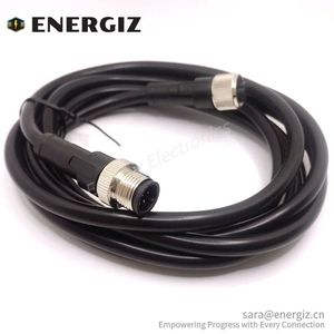 Mã hóa Nam cho nữ <span class=keywords><strong>8</strong></span> pin kết nối 5m đúc M8 M12 <span class=keywords><strong>8</strong></span> lõi - Product Image 3