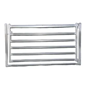 Customized China manufacture livestock horse yard panel galvanized portable cattle fence for sale