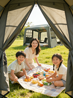 Tente de camping gonflable, installation rapide, modulaire, imperméable 2000 mm, pour le glamping familial, l'urgence, approvisionnement en usine, ISO9001