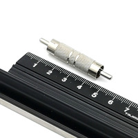 Adaptateur audio de haute qualité, connecteur RCA, prise jack 3,5 mm vers 3,5 mm, connecteur mâle pour câble de haut-parleur auxiliaire, casque