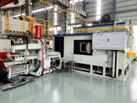 Horno de Calentamiento de Aluminio Multibillet de 2700T, 56KW, 380V, con PLC, para Prensa de Extrusión