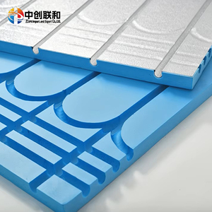 600*600*20mm Kích thước 16mm ống 15cm Khoảng cách sưởi ấm sàn nước nhiệt làm Polystyrene XPS dưới sàn sưởi ấm Bảng điều chỉnh 500kpa - Product Image 1