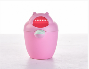 Gobelet de rinçage pour shampoing enfant Hippo, en plastique portable pour bébé, pour le lavage des cheveux - Product Image 5