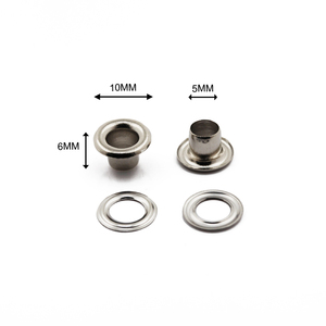 Hot Bán 10Mm Màu Sắc Khác Nhau Kim Loại Dây Giày Cho Hàng May Mặc Da Túi Xách Túi Giày Ví Dây Giày Và Grommet - Product Image 1