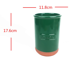 <span class=keywords><strong>Refroidisseur</strong></span> à <span class=keywords><strong>vin</strong></span> <span class=keywords><strong>en</strong></span> céramique classique <span class=keywords><strong>en</strong></span> <span class=keywords><strong>terre</strong></span> <span class=keywords><strong>cuite</strong></span> émaillée vert partiellement, seau à <span class=keywords><strong>vin</strong></span> pour la décoration <span class=keywords><strong>de</strong></span> la maison, organisateur, pot, planteur ou <span class=keywords><strong>refroidisseur</strong></span> à <span class=keywords><strong>vin</strong></span> - Product Image 5