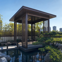 Pergola motorisée en aluminium à lames orientables, toit rétractable imperméable, patio extérieur, jardin, véranda bioclimatique, gazebo, taille personnalisée