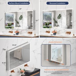 Juego de tocador de baño asequible pero elegante, gran valor para el dinero, perfecto para actualizaciones de hogar económicas - Product Image 2