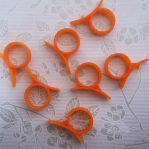 Orange Peeler Snail Ring Fruit Opener Plastic 3 Pieces For Citrus Fruits - Product Image 2