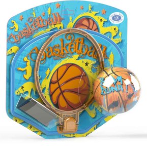 Juego de Mini Canasta de Baloncesto para Niños de Alta Calidad, Juguete de Interior con Tablero IML - Product Image 1