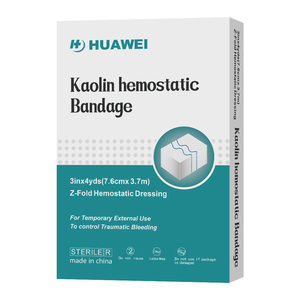 Hotselling प्राथमिक चिकित्सा रक्त डाट सेक बहु-उद्देश्य घाव और आघात ड्रेसिंग आपातकालीन Kaolin Hemostatic धुंध ड्रेसिंग - Product Image 2