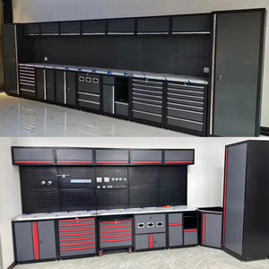 Nuevo Diseño de Gabinete de Herramientas Combinado para Almacenamiento en Garaje, Resistente, Diseño Modular, Cajones con Puertas con Cerradura, OEM/ODM, Capacidad de Carga de 200 kg - Product Image 5