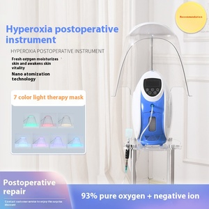 Chambre d'oxygénothérapie hyperbare avec dôme facial, spa facial Hiper Barica, traitement cutané chaud, concentrateur d'oxygène, oxygénothérapie O2toderm - Product Image 6