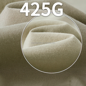 T-Shirt Unisex a Maniche Lunghe in Cotone Pesante 425gsm, Collo Tondo Oversize per Uomo e Donna - Product Image 4