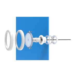 Projecteur LED <span class=keywords><strong>de</strong></span> <span class=keywords><strong>piscine</strong></span> sans niche pour sortie <span class=keywords><strong>de</strong></span> 1,5 pouce, à <span class=keywords><strong>changement</strong></span> <span class=keywords><strong>de</strong></span> couleur, IP68, 12V, lumière subaquatique, <span class=keywords><strong>de</strong></span> fabrication OEM - Product Image 5