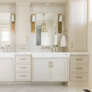 Mueble <span class=keywords><strong>de</strong></span> Baño Moderno <span class=keywords><strong>de</strong></span> Lujo con Espejo y Lavabo <span class=keywords><strong>de</strong></span> Cerámica, Personalizable para Toda la <span class=keywords><strong>Casa</strong></span>, Resistente al Agua - Product Image 1