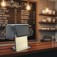 Système de point de vente pour café, écran tactile de 15,6 pouces, caisse enregistreuse tout-en-un avec imprimante, Windows/Android, garantie 1 an, modèle