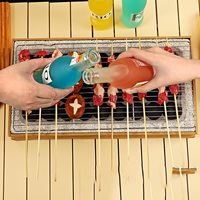 Barbecue jetable Barbecue portable Barbecue au charbon Boîte de poêle