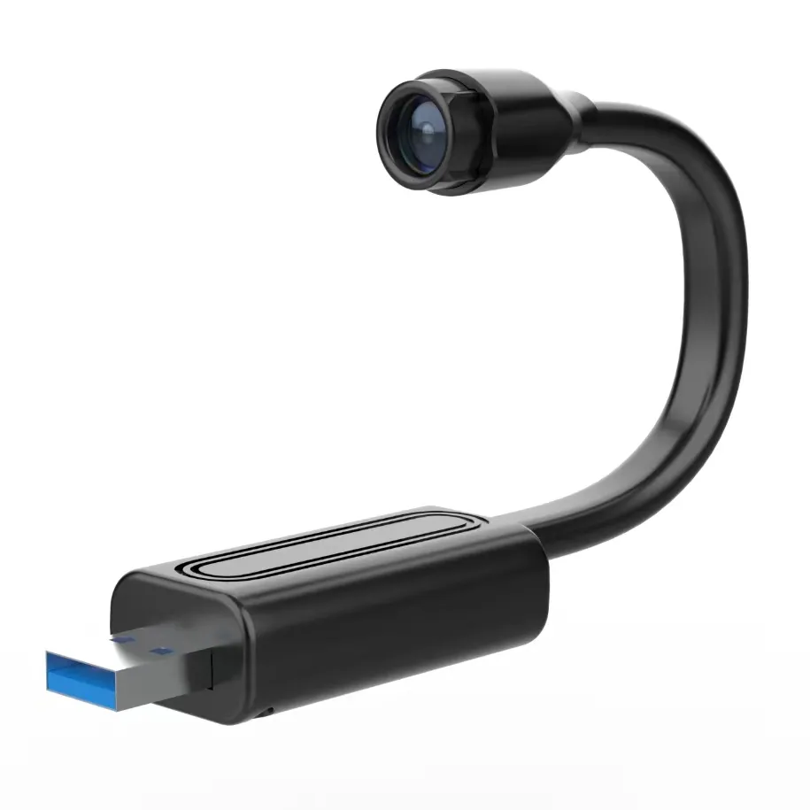 WIFI USB Camera Real-time Surveillance IP Camcorder AI Human Detection Loop Recording Flexible USB Cam
