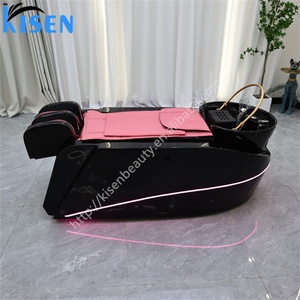 KISEN Équipement de Spa Capillaire Électrique Japonais pour Massage de la Tête, Lit de Massage pour Lavage des Cheveux, Chaise de Lavage Capillaire à Vendre - Product Image 1