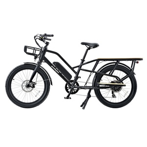 Vélo cargo électrique 48V à double batterie pour livraison de nourriture, 250W, entrepôt UE - Product Image 4