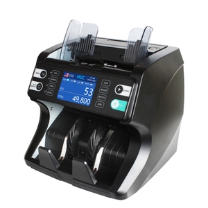 Contador de billetes AL-926 USD EUR de grado comercial, contador de <span class=keywords><strong>moneda</strong></span> mixta, máquina contadora de dinero con doble CIS y detector de billetes falsos - Product Image 1
