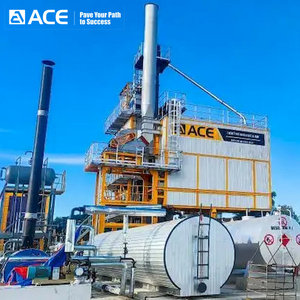 ACE BAP400 Centrale d'asphalpage statique par lots 400t/h avec pompe PLC, capacité ultra-élevée, pesage de précision pour autoroutes, aéroports, NEOM - Product Image 6