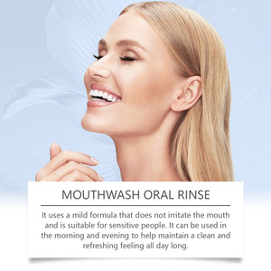 ORALHOE fresco tono menta profumo di erbe gengivale pulizia formato viaggio collutorio con scatola di colore confezione - Product Image 5