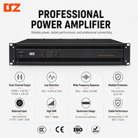 Amplificateur de puissance professionnel OEM 2 canaux 2*1050W 10V en pont, amplificateur audio 2U pour montage en rack pour la performance