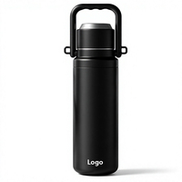 Bouteille isotherme en acier inoxydable 316 de grande capacité (800 ml, 1000 ml) avec infuseur à thé, personnalisable avec logo, pour la randonnée et l'escalade