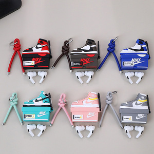 Écouteurs sans fil TWS-K131 BT avec boîte à chaussures AJ et breloques, casque intra-auriculaire - Product Image 1