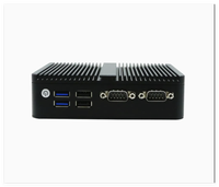 Komputer Industri J1900 CPU Mini PC Quad Core 4GB/8GB RAM 500GB SSD Opsional Win10