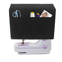 Housse de protection pliable et durable pour machine à coudre, grande capacité, en tissu Oxford, réutilisable, portable, élégante, avec sac de rangement et housse anti-poussière