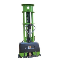 Chariot élévateur à ciseaux électrique à chargement automatique, télécommande sans fil, capacité 1,5T, batterie plomb-acide, déplaceur latéral hydraulique – Vente directe usine