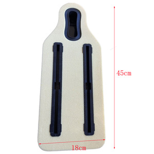 Boîtier de fixation pour aileron de kiteboard avec noyau en PVC et poignée, pour utilisation en eaux océaniques - Product Image 3