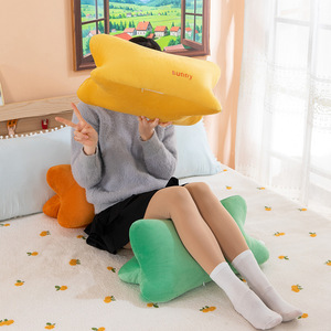 Super <b>Soft</b> Warming Cute Cartoon Shaped Pillow PP Cotton Home Decoration Sofa Cushion Colorful Plush Pillow Dolls <b>Toys</b> Wholesale - Product Image 2