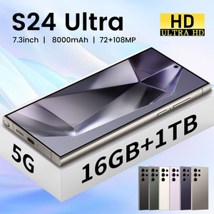 2024 새로운 오리지널 S24 울트라 스마트 안드로이드 폰 16 + 1TB 7999mah 4G 5G 듀얼 SIM 듀얼 대기 잠금 해제 로고 108MP 영어 LTE - Product Image 5